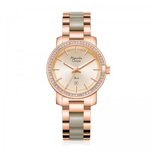 Alexandre Christie AC 2B23 Rosegold Grey Acrylic LDBRGRGGR